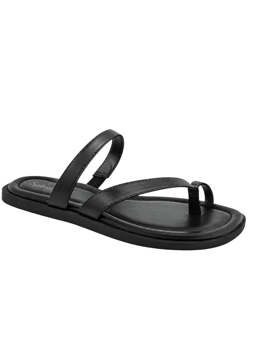 NWT: Splendid Melanie Sandals, Black leather, Size 7
